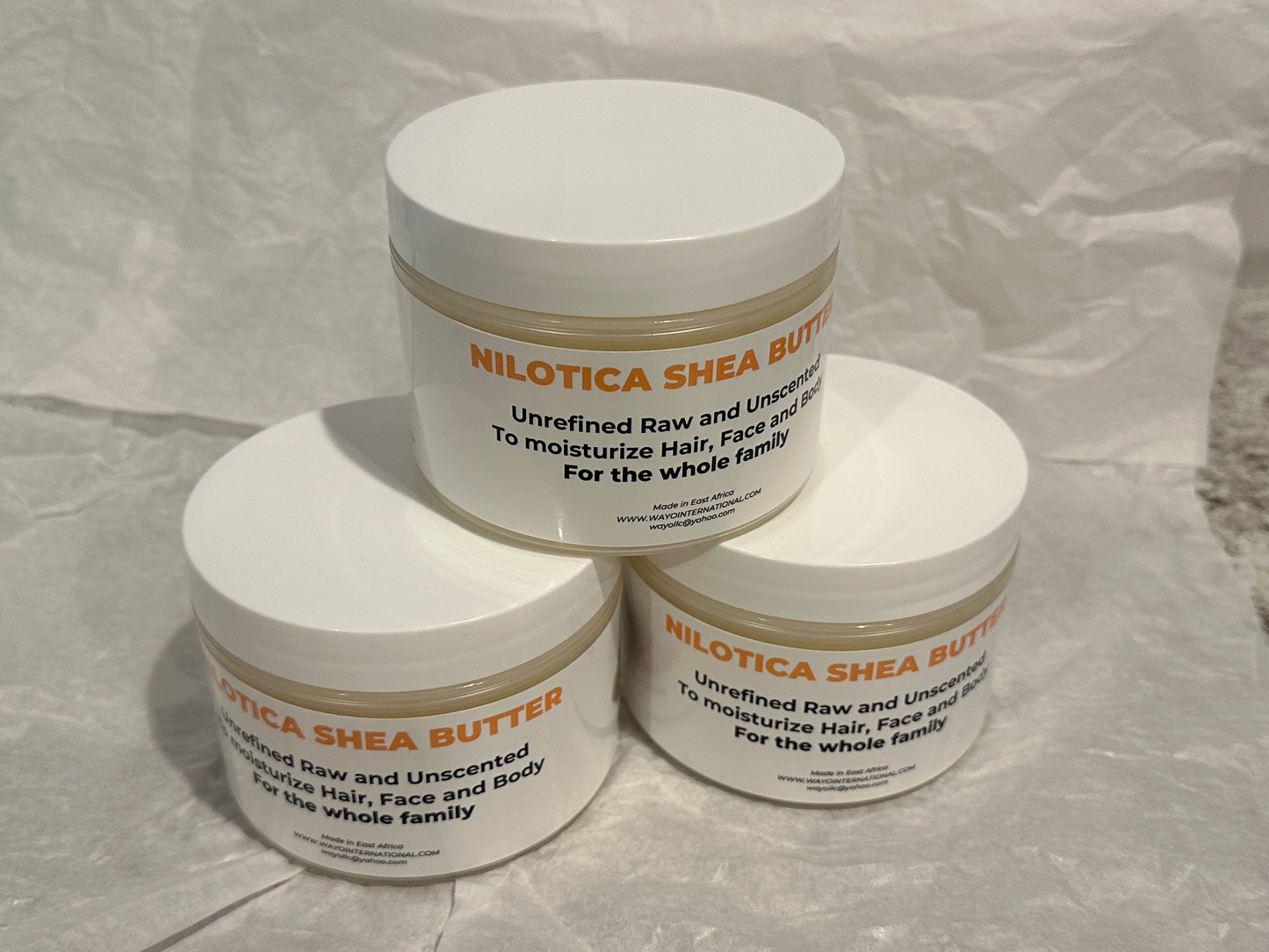 Pure Nilotica Shea Butter 8oz Jar