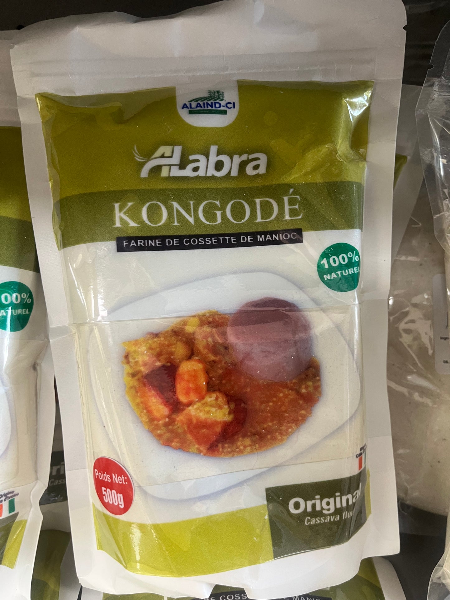Kongode / Dried Cassava/ Yuka flour