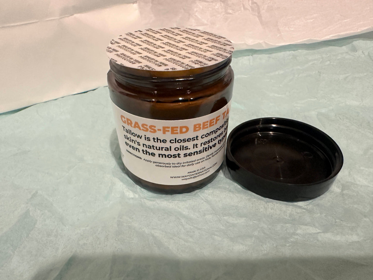 Grass-Fed Tallow Balm 4oz Jar